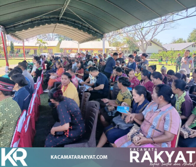 
					Senyum Warga Perbatasan Sambut Pengobatan Gratis Saat Penutupan TMMD 129 Kodim Belu
