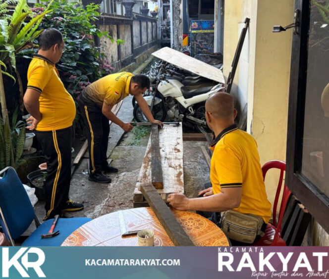 
					Perkuat Pengamanan Senpi, Bag Log Polres Tabanan Bangun Rak Penyimpanan Sesuai SOP*