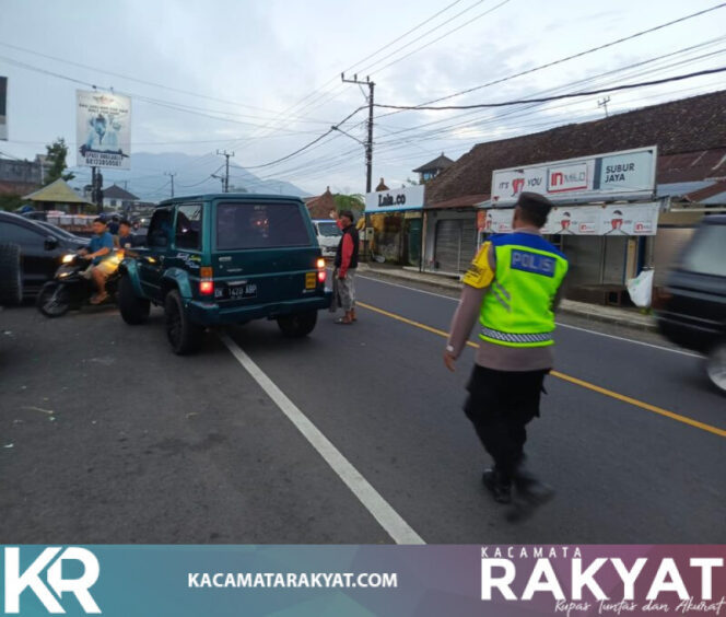 
					Polsek Baturiti Laksanakan Strong Point Sore, Pastikan Arus Lalu Lintas Tetap Lancar*