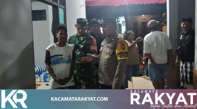 
					Tertibkan Administrasi Duktang Non-permanen, Bhabinkamtibmas Kel. Kesiman Petilan Bersinergi Bersama Babinsa dan Perangkat Desa
