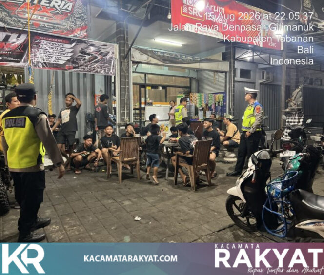 
					*Jaga Stabilitas Kamtibmas Malam Minggu, Polsek Selemadeg Intensifkan Blue Light Patrol