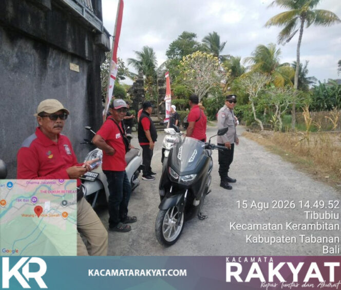 
					Jaga Kondusifitas Wilayah, Bhabinkamtibmas Desa Tibubiu Atensi Lomba Mancing dalam rangka Perayaan HUT Kemerdekaan Republik Indonesia ke-81 di Saluran Irigasi Subak Sungsang