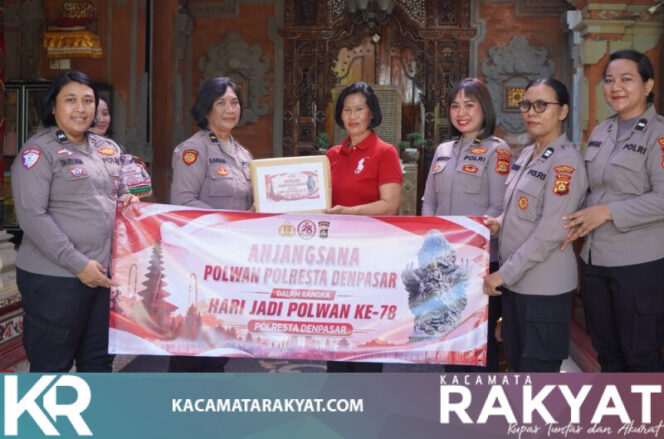 
					Pererat Silaturahmi di Hari Jadi Polwan ke-78, Polwan Polresta Denpasar Anjangsana ke Purnawirawan