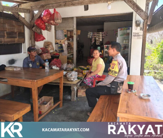 
					*Bhabinkamtibmas Pecatu Sampaikan Imbauan Kamtibmas dan Antisipasi Kebakaran