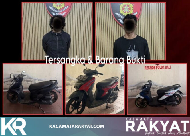 
					Ungkap Curanmor Tim URC Jatanras Polda Bali Amankan Dua Pelaku