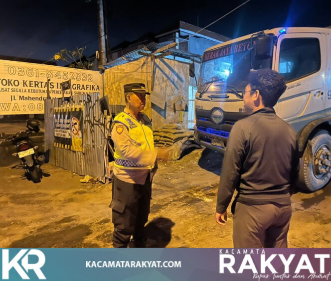 
					Cegah Gangguan Kamtibmas, Polsek Denpasar Barat Tingkatkan Kegiatan Patroli Malam