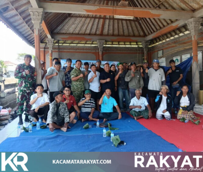 
					Danramil 1611-07/Denpasar Barat Perkuat Sinergi TNI–HKTI Bersama Pengurus Subak Se-Wilayah