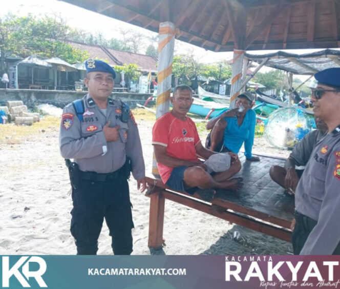 
					*Patroli Pesisir Yeh Gangga, Polairud Tabanan Imbau Wisatawan Waspada Gelombang Besar