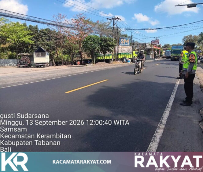 
					*Polsek Kerambitan Siagakan Personel di Pos Radio Global, Wujudkan Kenyamanan Berlalu Lintas pada Jalur Utama