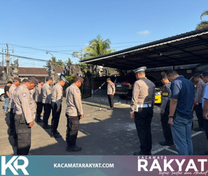 
					*Kapolsek Kerambitan pimpin Apel Jam Pimpinan Polsek Kerambitan Ingatkan Persomel Senantiasa Menjaga Kesehatan