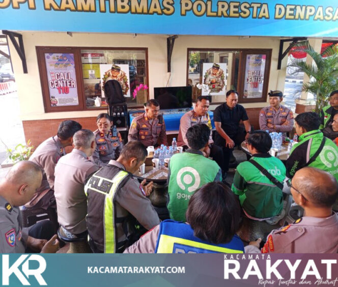 
					Ngopi Kamtibmas, Polresta Denpasar Ajak Komunitas Ojol Jadi Mitra Aktif Jaga Kamtibmas
