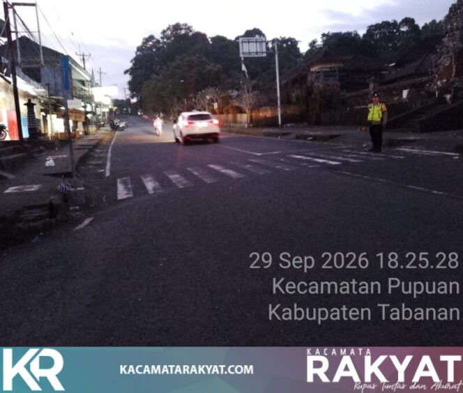 
					Jaga Keamanan dan Kelancaran Aktivitas Pengguna Jalan, Polsek Pupuan Hadir Melalui Strong Point*